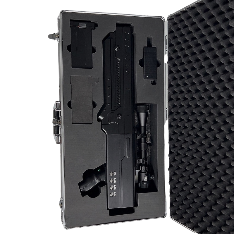  乌马河手持便携式枪型低空防御反制四通道B型